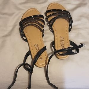 Studded Gladiator Sandals Brand New